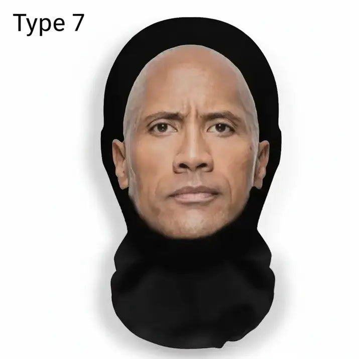3D Celebrity Face Mask
