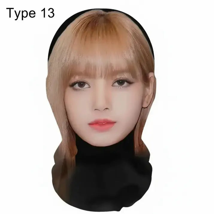 3D Celebrity Face Mask