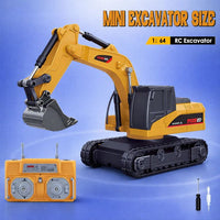 Funkymit ™ Mini Excavator, Forklift & Dumptruck Toy