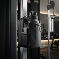 Magnetic Gym Bag for Men and Women - Sling Bottle With Magnetic Attachmment