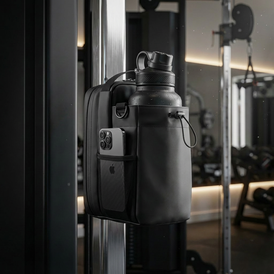 Magnetic Gym Bag for Men and Women - Sling Bottle With Magnetic Attachmment